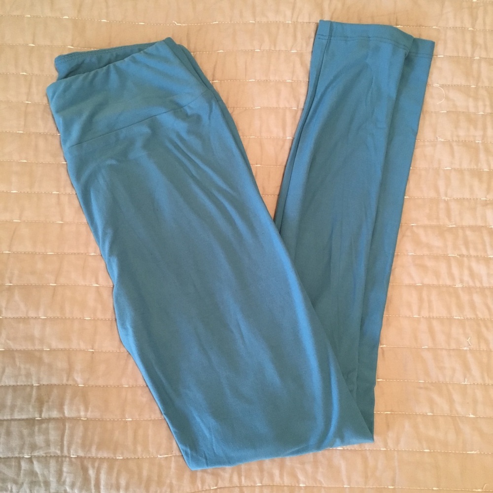 Blue OS leggings NWOT